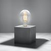 Tischlampe, Beton Grau, Retro-Stil, L 10 cm Bild 2