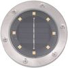 vidaXL Solar-Bodenleuchten mit Erdspieß 4 Stk. Warmweiß 4008200 Bild 5