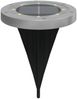 vidaXL Solar-Bodenleuchten mit Erdspieß 4 Stk. Warmweiß 4008200 Bild 4