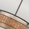 Hängeleuchte, Deckenlampe, Metall Glas, D 55,9 cm Bild 4