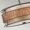 Hängeleuchte, Deckenlampe, Metall Glas, D 55,9 cm Bild 3