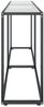 Konsolentisch, Beistelltisch, Konsole Transparent 200x35x75,5 cm Hartglas Bild 4