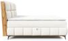 Boxspringbett Schlafzimmerbett CHARLIE 120x200cm Stoff Fibi Ecru Bild 2