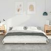 vidaXL Bettrahmen Braun 200 x 210 cm Massives Kiefernholz 873118 Bild 3
