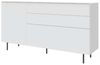 LeGer Home by Lena Gercke Sideboard Essentials, Kommode, Anrichte, Kombikommode, Schrank mit Metallfüßen, Breite: 166 cm, UV lackiert, Push-to-open-Funktion Bild 2
