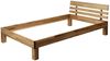 Krok Wood Massivholzbett Julia mit Kopfteil in Eiche (100x200) Bild 2