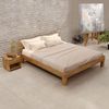 Krok Wood Massivholzbett Julia mit Kopfteil in Eiche (100x200) Bild 5