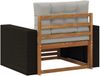 vidaXL Outdoor Mittelsofa Natur 3438950 Bild 5