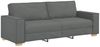 vidaXL 2-tlg. Sofagarnitur mit Kissen Dunkelgrau Stoff 3324692 Bild 5