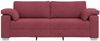 vidaXL 3-Sitzer-Sofa Weinrot 220 cm Stoff 4105240 Bild 4