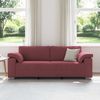 vidaXL 3-Sitzer-Sofa Weinrot 220 cm Stoff 4105240 Bild 3