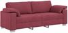 vidaXL 3-Sitzer-Sofa Weinrot 220 cm Stoff 4105240 Bild 2