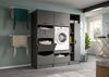 Waschmaschienenumbau Set (B/H/T: 166x195x68 cm) in anthrazit Nachbildung Bild 5