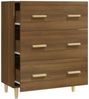 vidaXL Sideboard Braun Eichen-Optik 70x34x90 cm Holzwerkstoff 817347 Bild 5