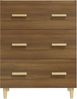 vidaXL Sideboard Braun Eichen-Optik 70x34x90 cm Holzwerkstoff 817347 Bild 3