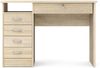 Schreibtisch Fula Eiche, Schubladen: 5 Bild 2