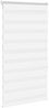 vidaXL Doppelrollo Weiß 70x150 cm Stoffbreite 65,9 cm Polyester 4014749 Bild 3