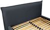 Polsterbett Doppelbett Bett AMADA 140x200cm Komplettset in Stoff Ditra Dunkelblau Bild 5