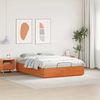 vidaXL Ottoman Bettgestell Wachsbraun 120 x 190 cm 3418740 Bild 4