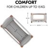 Hauck Baby-Reisebett Sleep N Play Go Plus XXL Set - Dusty Cork, Kinder Reisebett mit Matratze, Spannbettlaken & Insektenschutz faltbar Bild 4