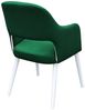Polsterstuhl K85 R, Holzfarbe: Weiß, Farbe: Magic Velvet 2225 Bild 2