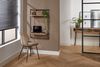 KAWOLA Schreibtisch AIDY Bürotisch Akazie massiv natur 100 x 45 x 65 cm Bild 2