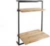 KAWOLA Schreibtisch AIDY Bürotisch Akazie massiv natur 100 x 45 x 65 cm Bild 3