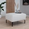 Bronx71 Hocker Kansas Stoff beige Bild 3