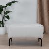 Bronx71 Hocker Kansas Stoff beige Bild 2