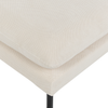 Ottomane VINTERBRO Stoff Hellbeige Bild 5