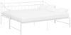 Ausziehsofa Bettgestell Weiß Metall 90x200 cm [324777] Bild 2