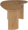 Vente-unique - TAMENIA Couchtisch Holz, Platte Beige - B 70 cm x H 45 cm x L 120 cm Bild 5