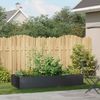 vidaXL Pflanzgefäß Schwarz 200x80x40 cm Stahl 860752 Bild 3