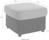 DOMO collection Hocker FLORES 60x60 cm, hochwertig Bild 4