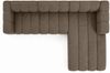 Kaiser Möbel Ecksofa Moderne aus Veloursstoff Salvador Grand L 318 cm, Ecksofa, Tiefe Sitzflächen,Premium-Velours Salvador,Design Soft-Cube Bild 4