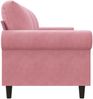 vidaXL 3-Sitzer-Sofa Rosa 180 cm Samt 359542 Bild 5