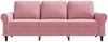 vidaXL 3-Sitzer-Sofa Rosa 180 cm Samt 359542 Bild 4
