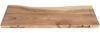 Steckboard mit Baumkante Wandregal Akazie massiv naturfarben lackiert 70 x 20 Amanda 92404496 Bild 4