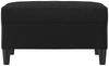 vidaXL Fußhocker Schwarz 70x55x41 cm Kunstleder 349311 Bild 3