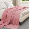 vidaXL Überwurfdecke Rosa 240 x 220 cm Fleece 42017043 Bild 3