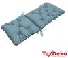 TexDeko Sitzauflage Ecolen Hochlehner 50 x 70 x 50cm - gesteppte Gartenstuhl-Auflage, (1× Gartenstuhl-Auflage (120 × 50cm), UV-Beständig, Wasserabweisend mit Anti-Rutsch Boden Bild 4
