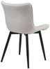 2er Set Stühle Brady Samt creme Bild 5