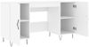vidaXL Schreibtisch Weiß 140x50x75 cm Holzwerkstoff 829540 Bild 5