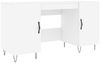 vidaXL Schreibtisch Weiß 140x50x75 cm Holzwerkstoff 829540 Bild 2