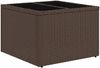 vidaXL 7-teiliges Gartensofa-Set mit Kissen, braun, Polyrattan 3221673 Bild 3