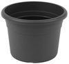 HAC24 Blumentopf Pflanztopf Pflanzgefäß Blumenkübel Pflanzcontainer Pflanzkübel (1 St), Kunstoff Rund Ø 60 cm Anthrazit Bild 2