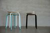 Hocker Paris, stapelbar, Taupe, 33 x 33 x 46 cm Bild 5