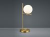 Tischlampe Pure52x18 cm Messing/Glas 1 kg Gold/Weiß Bild 3