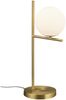 Tischlampe Pure52x18 cm Messing/Glas 1 kg Gold/Weiß Bild 2