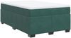 vidaXL Boxspringbett mit Matratze Dunkelgrün 120x200 cm Samt 3285278 Bild 2